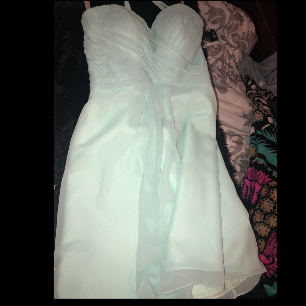 Bill Levkoff mint green dress. Size 2